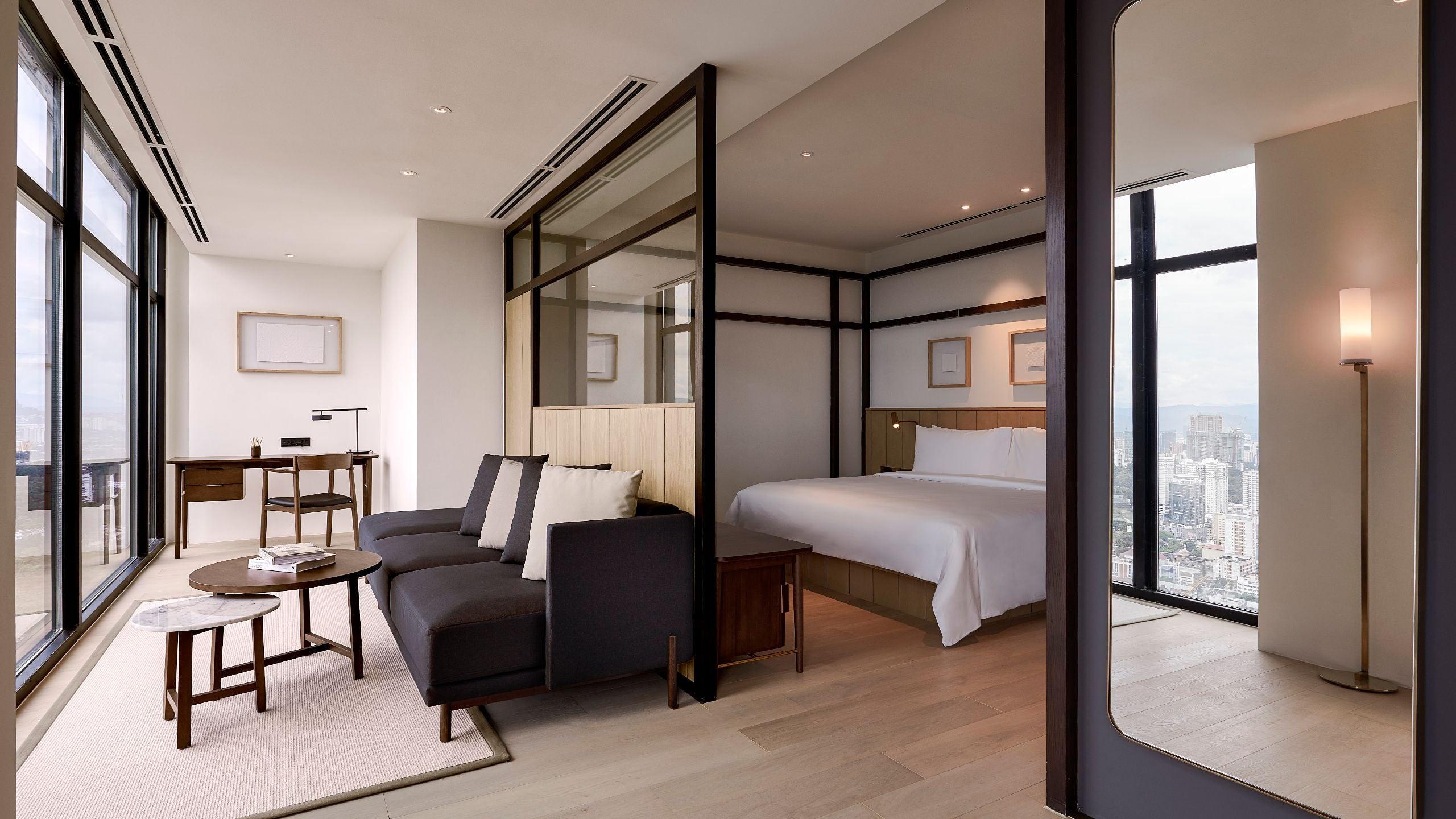 Hotel Alila Bangsar Kuala Lumpur Esterno foto A suite at the hotel