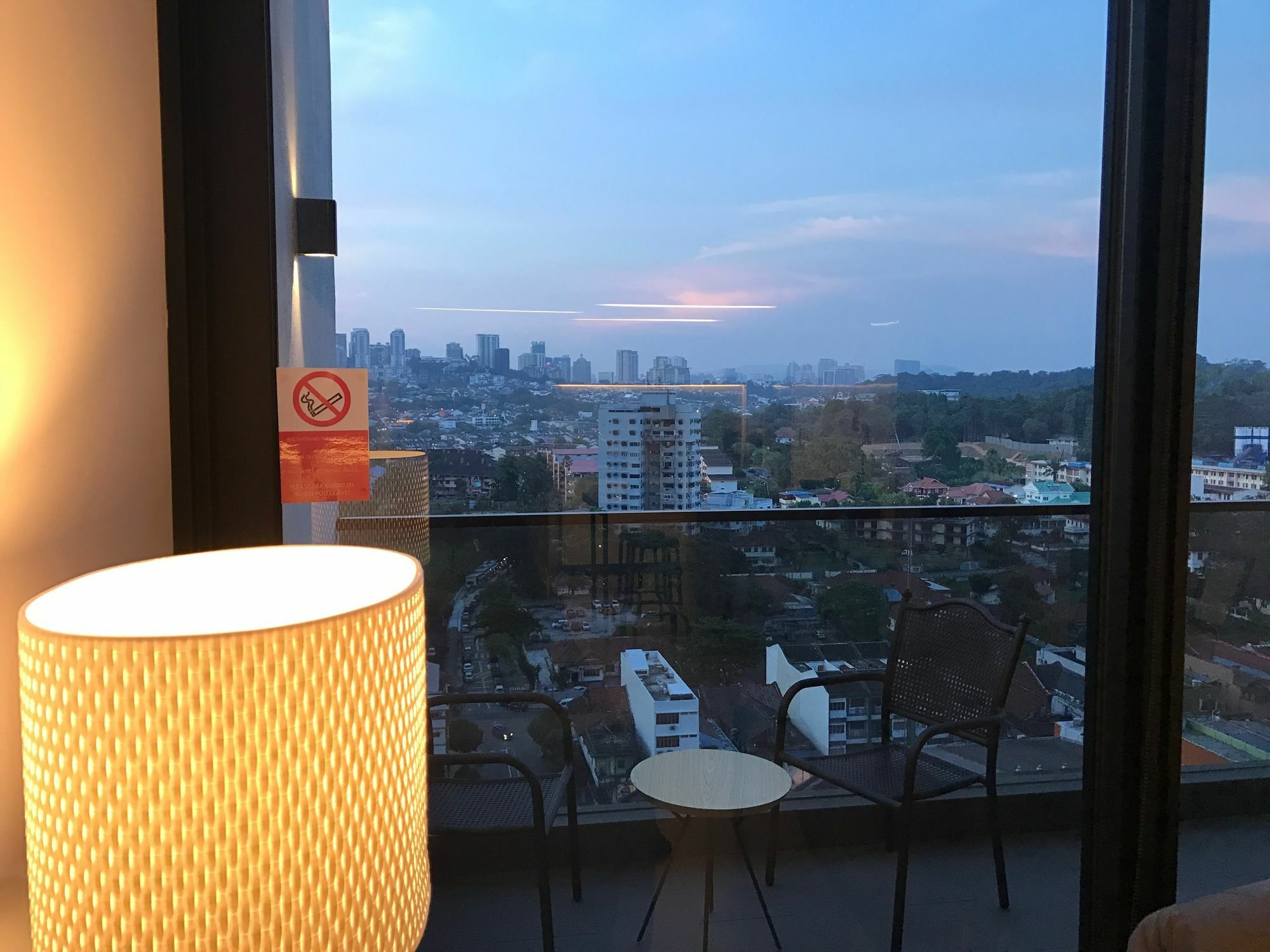 Hotel Alila Bangsar Kuala Lumpur Esterno foto View from a room at the hotel