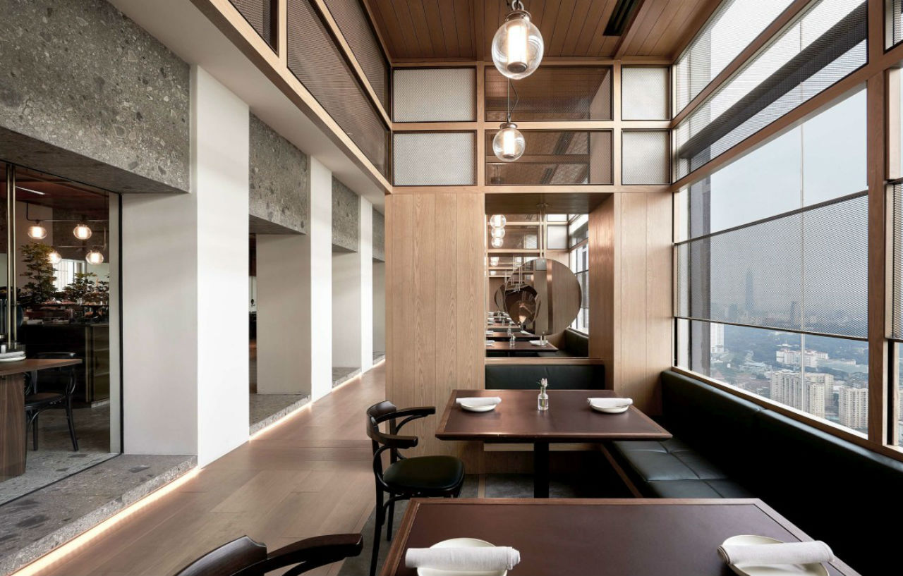 Hotel Alila Bangsar Kuala Lumpur Esterno foto Restaurant interior